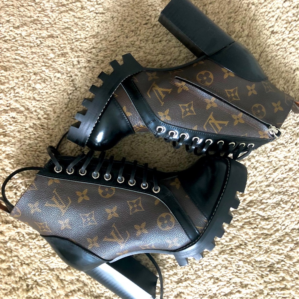 Louis Vuitton Combat Boots